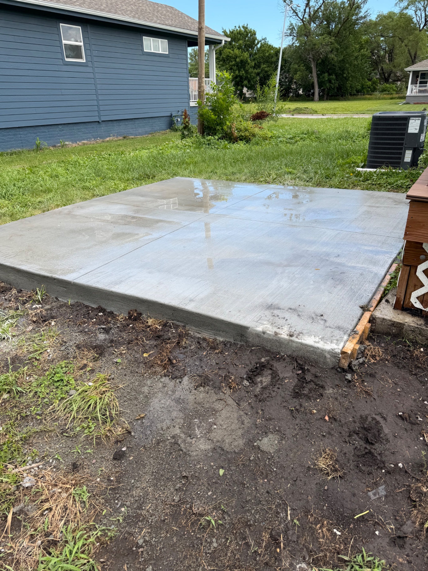 Concrete Patio Installation