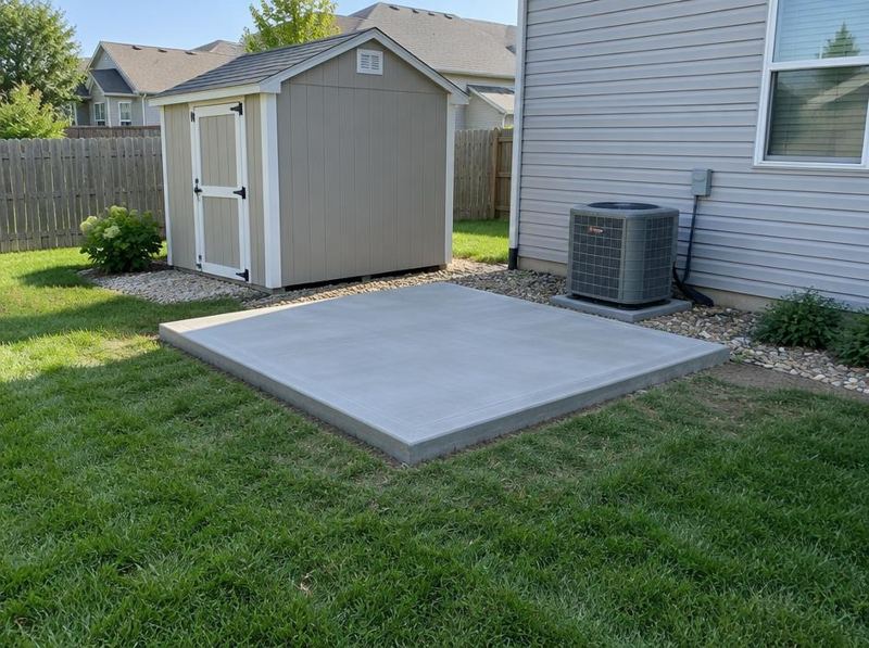 Concrete Pads & Slabs