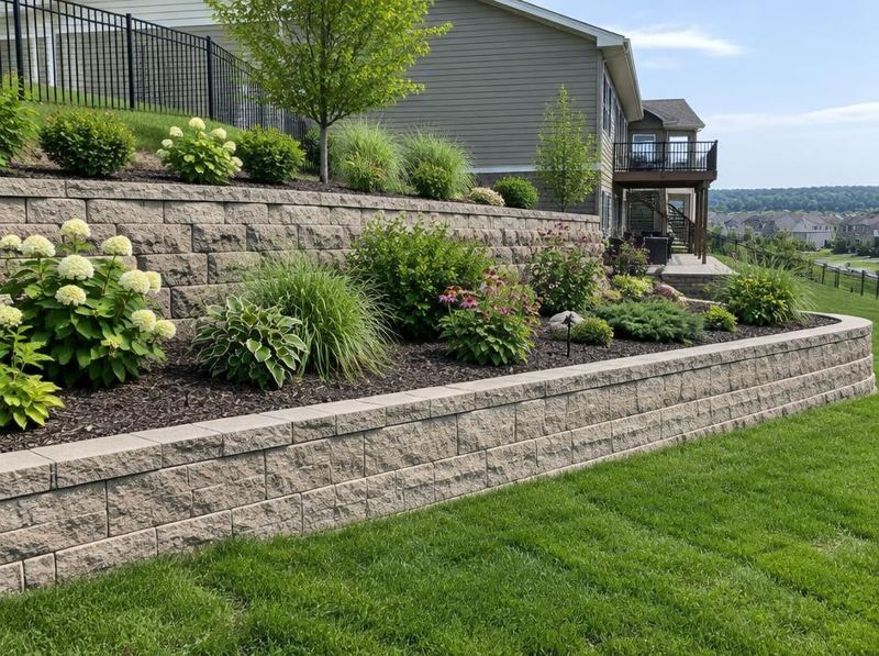 Tiered & Sloped-Yard Walls