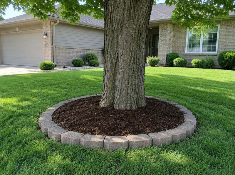 Tree Rings & Raised Landscape Borders